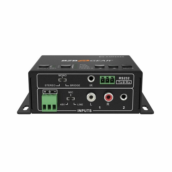 Bzbgear 2-Channel 40W 4/8 Ohms Stereo/Mono Audio Amplifier BG-AMP2X20